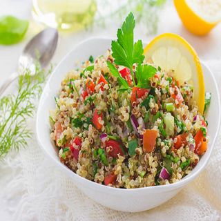 Receta Saludable - Ensalada de Quinoa y Verduras