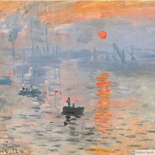 Impression  soleil levant Monet