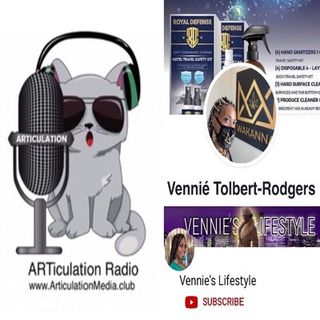 ARTiculation Radio — HEALING WITH SONG, EXERCISE & CANNABIS (interview w/ Vennié Tolbert-Rodgers)