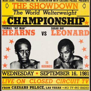 The Four Kings of Boxing: Chapter 6 - Leonard vs Hearns 1