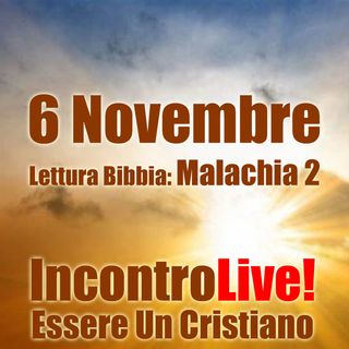 6 Novembre 2022 :: Malachia 2