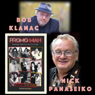 Bob Klanac, author of, & Nick Panaseiko subject of the book, 'Promo Man'