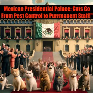 Mexican Presidential Palace- Cats Go From Pest Control to Purrmanent Staff!"