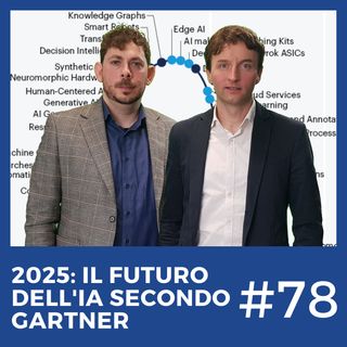 #78 - 2025: il futuro dell'Intelligenza Artificiale secondo Gartner