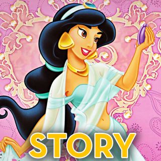 Jasmine - Bedtime Story (Princesses) (Paua)