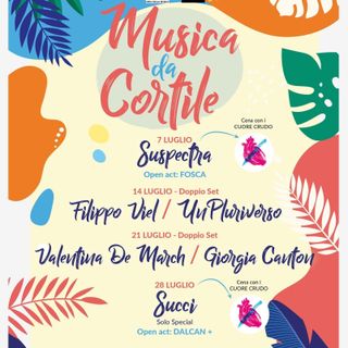 Musica da Cortile 7 - 28 luglio 2022