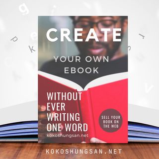 (Full Audiobook) Create Your Own Ebook Without Ever Writing One Word
