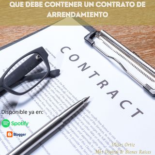 Que debe contener un contrato de arrendamiento?