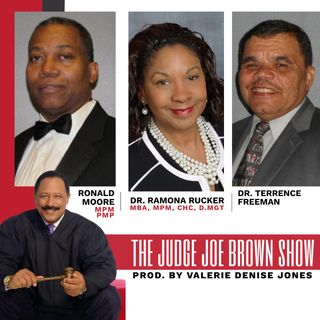 Ronald Moore, Dr. Terrence Freeman and Dr. Ramona Rucker On The Judge Joe Brown Show