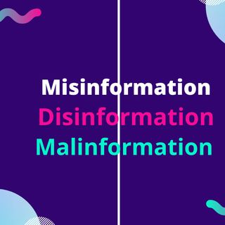 Conspiracy of misinformation, disinformation, malformation