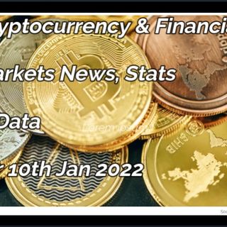 Cryptocurrencies & Finanical Markets News & Stats 22nd Nov 2021