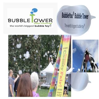 the Bubble Tower presented by Countyfaigrounds