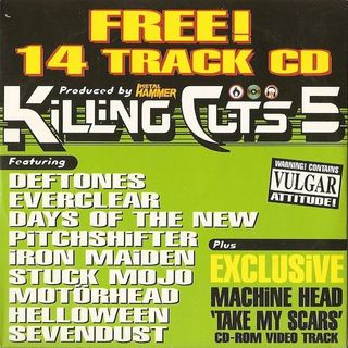 Free With This Months Issue 49 - Thew Adams selects Metal Hammer Killing Cuts 5
