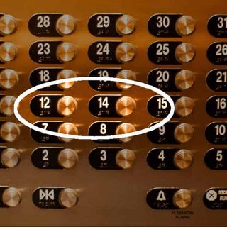 El maldito piso 13. ¿Quién dijo superstición?