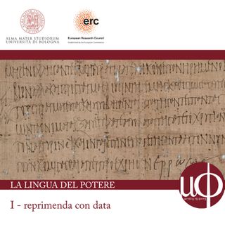 La lingua del potere - Reprimenda con data - prima puntata