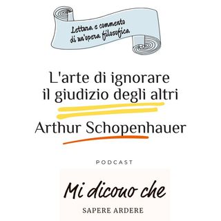 L' arte di ignorare il giudizio degli altri di Arthur Schopenhauer -2-