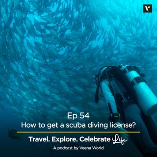 54: How to get a scuba diving license?
