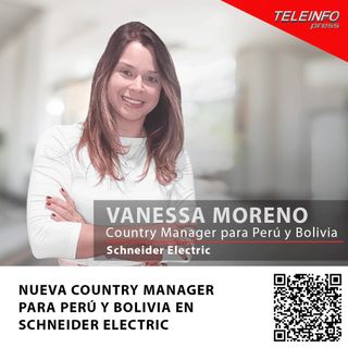 NUEVA COUNTRY MANAGER PARA PERÚ Y BOLIVIA EN SCHNEIDER ELECTRIC