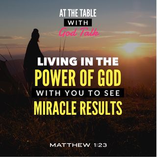 Living in the Power of God With You to See Miracle Results