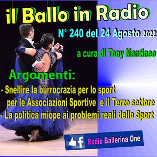 Il Ballo in Radio 240 del 24 Agosto mp3