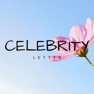 Celebrity Letter