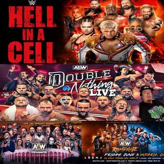 Episode 13 - MY Reactions To Being At AEW Double Or Nothing Live & My Reactions To AEW Being In LA! Plus I Talk About WWE Hell In A Cell!