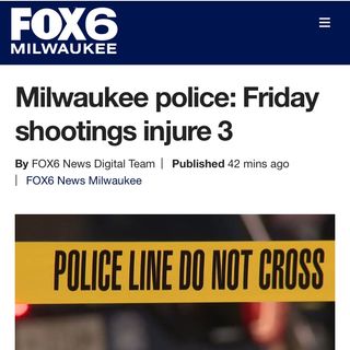 Milwaukee police: Friday shootings injure 3