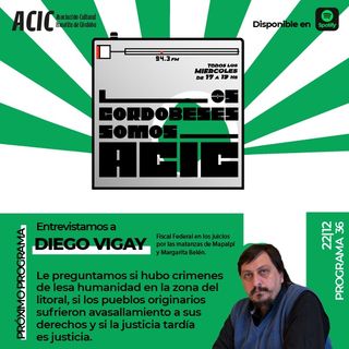 LCSA - Programa 37 - Entrevistado: Diego Vigay