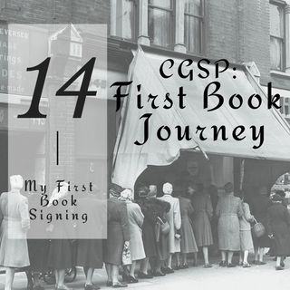First Book Signing