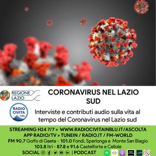 Coronavirus nel Lazio sud