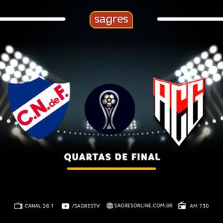 Sul-Americana - Quartas de final (ida) - Nacional 0x1 Atlético-GO, com Victor Roriz