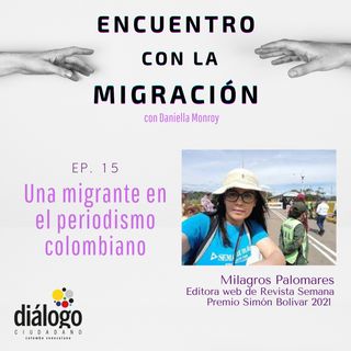 Una migrante venezolana en el periodismo colombiano