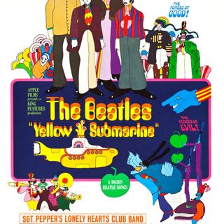 Yellow Submarine (1968) "The Beatles" John Lennon, Paul McCartney, Ringo Starr, & George Harrison