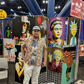 Comicpalooza 2019 - ArtBoy76