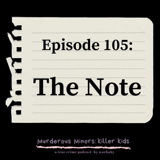 105: The Note: The Murder of Joe Geeling (Michael Hamer)