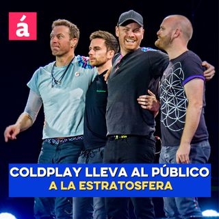 Coldplay lleva al público dominicano a la estratosfera