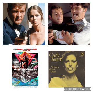 The Spy Who Loved Me (1977) Roger Moore, Barbara Bach, Richard Kiel, & Ian Fleming