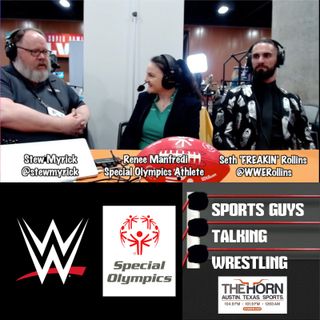 Renee Manfredi and Seth Rollins SBLVII Feb 8 2023