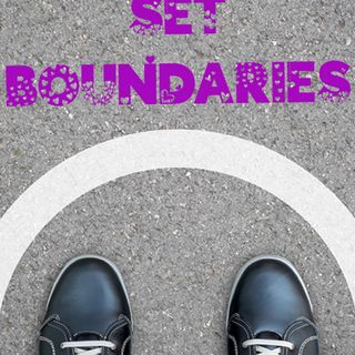 Set boundaries