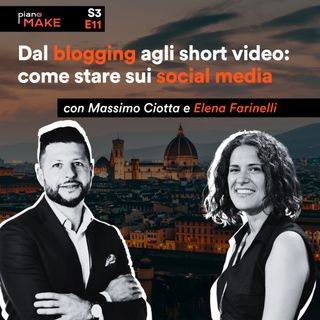 S3EP11 Dal blogging agli short video: come stare sui social media, con Elena Farinelli