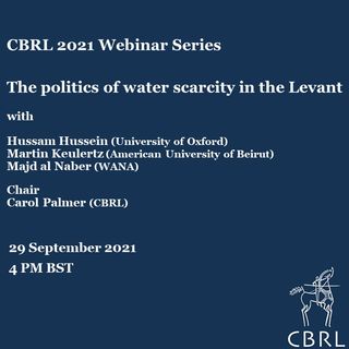 The politics of water scarcity in the Levant