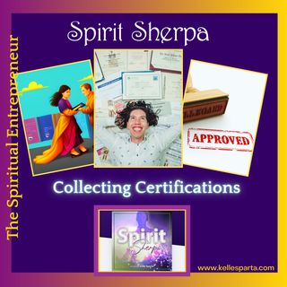 Spiritual Entrepreneurs - Collecting Certifications