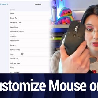 iOS Clip: How to Use a Bluetooth Mouse on iPad and Customize Mouse Buttons