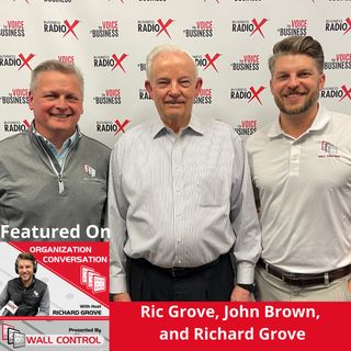 John Brown, Ric Grove, and Richard Grove of Wall Control