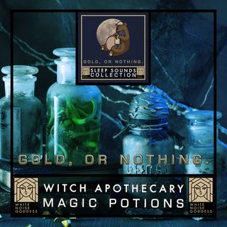 Witch Apothecary Magic Potions | Creepy Ambience | Relaxing Bubbles