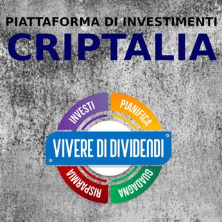 CRIPTALIA CHIEDILO AL CEO presentazione della piattaforma e dei progetti di investimento