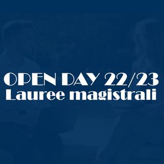 Open Day Magistrali 2022/23