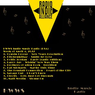 04042022 HWWS Indie Music Radio Top Ten Spotlight