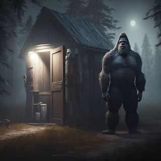 Bigfoot Attacked Her While in the Outhouse