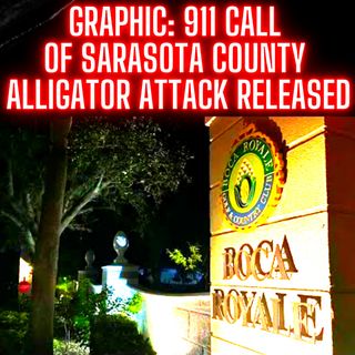 GRAPHIC 911 call of Sarasota County alligator attack